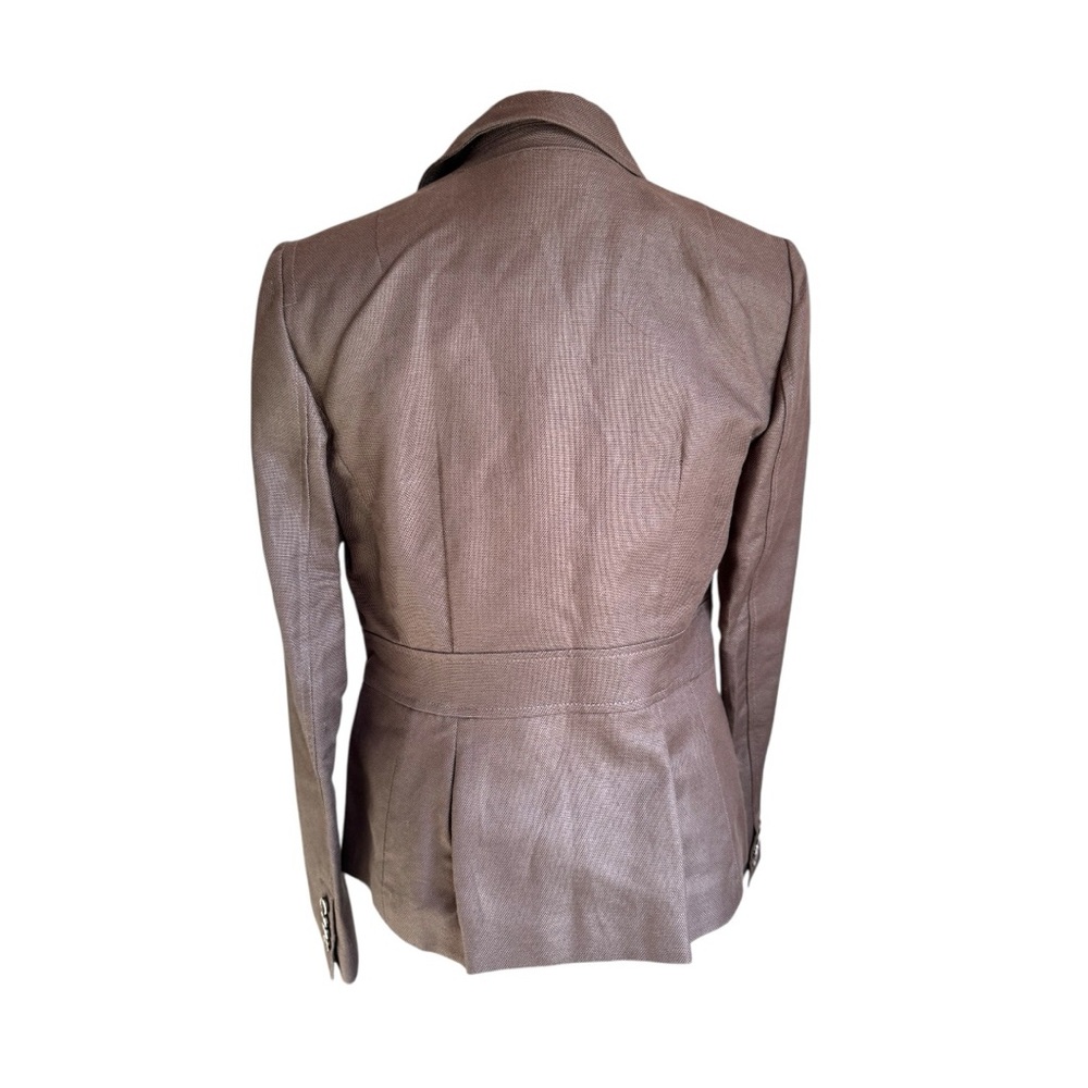 Banana Republic Brown Blazer Linen - Picture 6 of 10